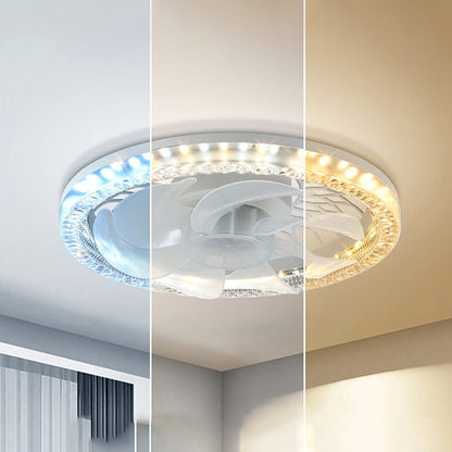 Smart Takfläkt med Lampa 2-i-1 och Fjärrkontroll