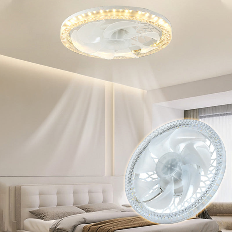 Smart Takfläkt med Lampa 2-i-1 och Fjärrkontroll