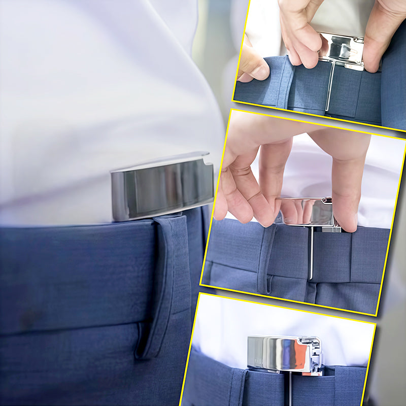 Vikbart midjespänne– Vikbart Spänne för att Förminska Midjan (Ingen Sömnad Krävs)