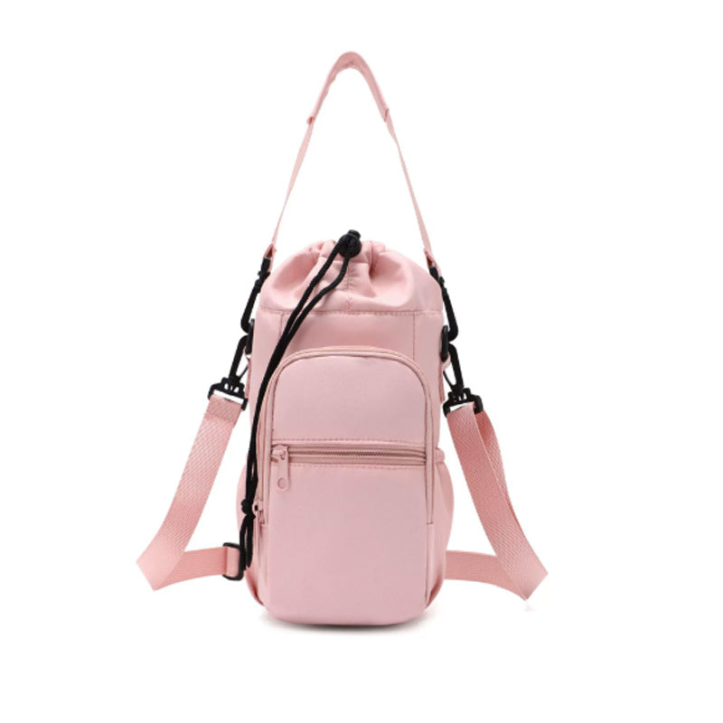 Väska för Vattenflaska & Mobil – Perfekt för Promenad & Vandring (Crossbody)