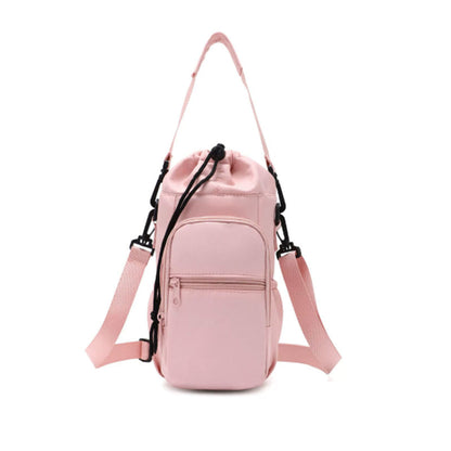 Väska för Vattenflaska & Mobil – Perfekt för Promenad & Vandring (Crossbody)