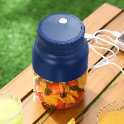 Bärbar & Uppladdningsbar Mixer 1300ml – Kraftfull Blender för Smoothies och Juicer