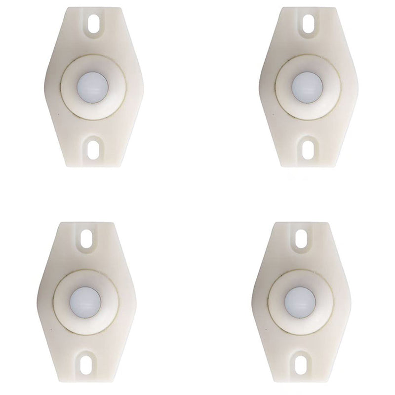 GlideEase™ Självhäftande 360° Hjul – För Möbler & Förvaring