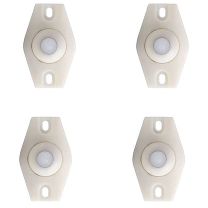 GlideEase™ Självhäftande 360° Hjul – För Möbler & Förvaring