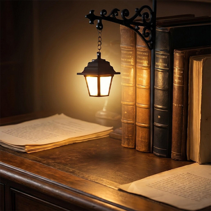 Retro Bokstödslampa – Mini Gatulykta