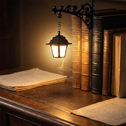 Retro Bokstödslampa – Mini Gatulykta