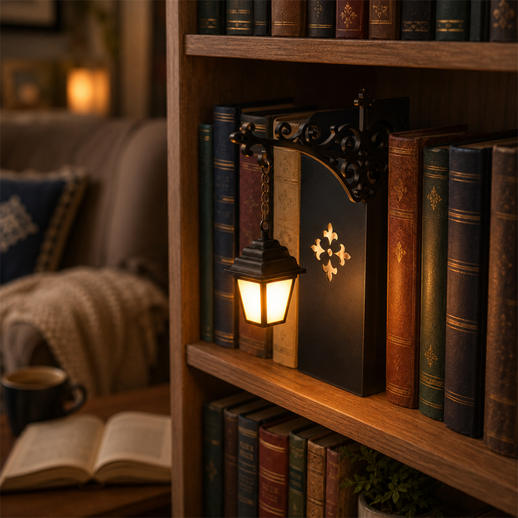 Retro Bokstödslampa – Mini Gatulykta