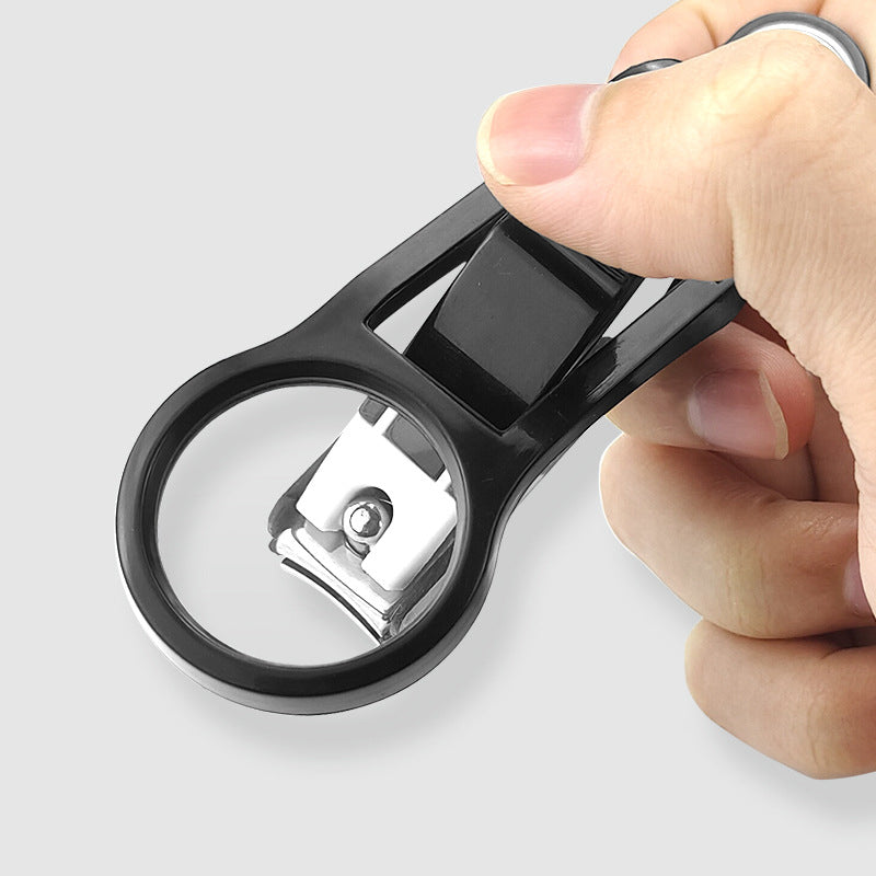 SilkEase™ Nagelklippare med Förstoringsglas & Uppsamlare