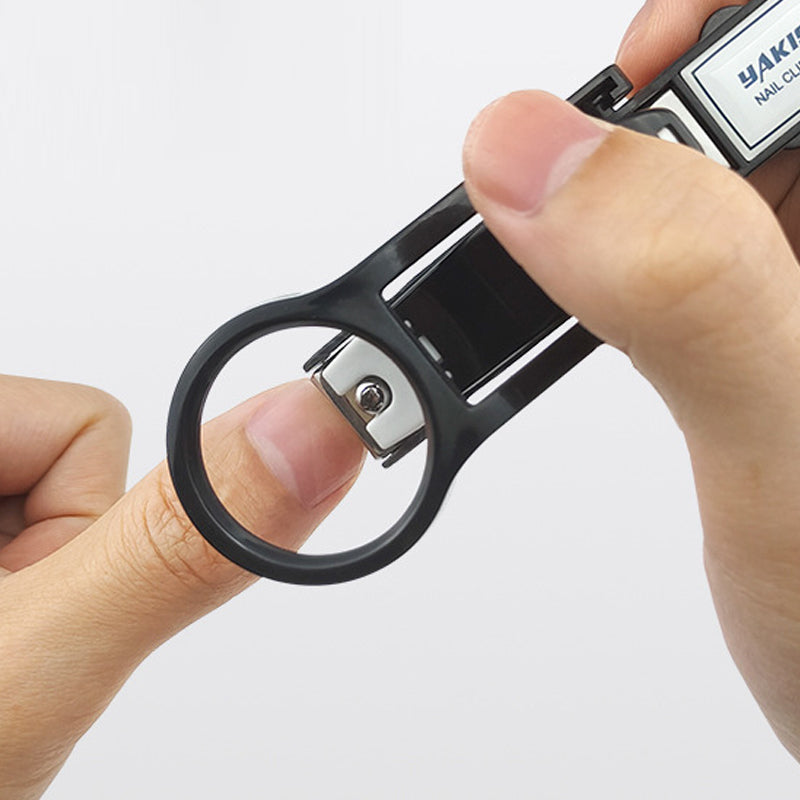 SilkEase™ Nagelklippare med Förstoringsglas & Uppsamlare